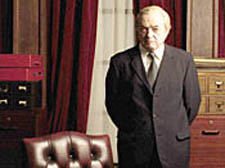 James Bolam plays Harold Wilson in the BBC2 drama The Plot Against Harold Wilson