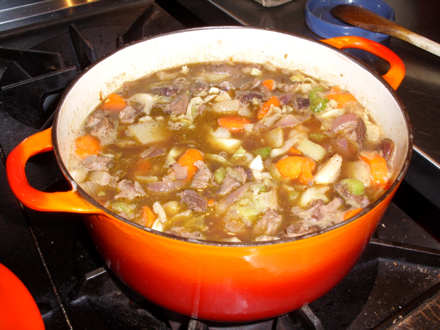 Ham and bean potage