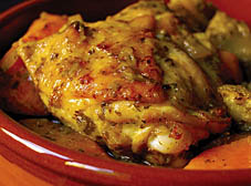 Chicken tagine &ndash; spicy, fruity and delicious