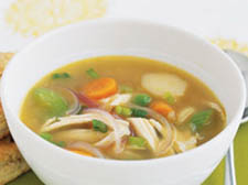 Chicken and ginger soup &ndash; perfect if you&rsquo;re feeling under the weather