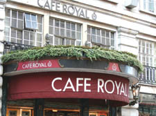 Cafe Royal furnishings are going to auction